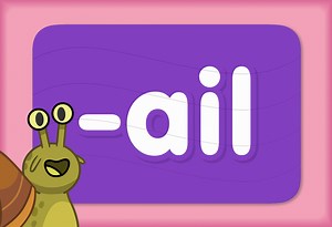 Turn & Learn - Word Family “ail” - Super Simple