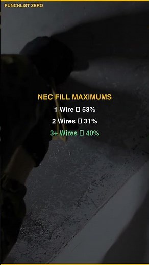 Conduit Fill — How to Calculate It Without the Book ⚡ #shorts #electrical #electrician