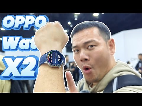 OPPO Watch X2 Hands-On: Health Monitoring Redefined!