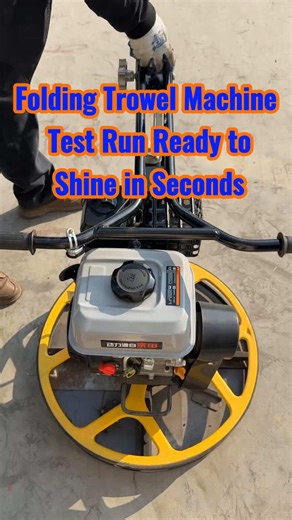 Transform Your Work with the Folding Trowel Machine