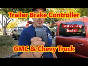 Installing a Trailer Brake Controller on a GM / Chevy Truck - Ginger the Suburban - GMT-800