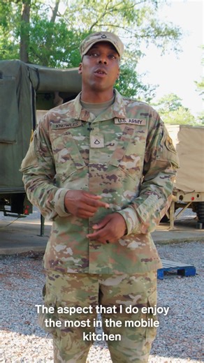 We got an inside look at how Army Culinary Specialists are trained at the Joint Culinary Center of Excellence at Fort Lee, Virginia. Three to four thousand members of the Army and National Guard graduate every year from the eight-week course, which trains soldiers how to prepare a wide array of food in a variety of settings. After instruction in the techniques of cooking and baking, trainees prepare three meals a day for their fellow soldiers in an actual garrison kitchen. Training culminates ou