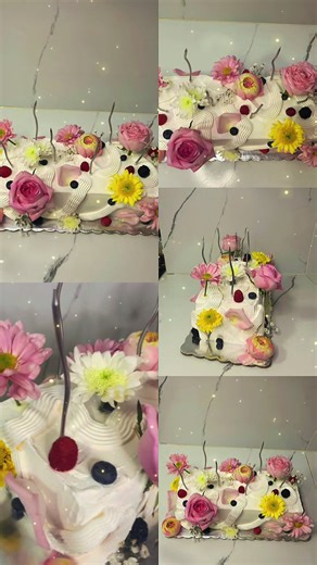 Delicious Flower Cake Design Ideas