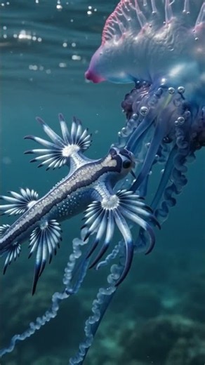 The Tiny Blue Dragon That Steals Superpowers | Meet the Blue Dragon Sea Slug