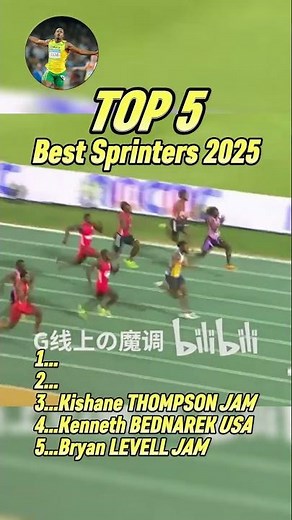 Top 5 2025 Men’s Sprinters of the Year Ranked!