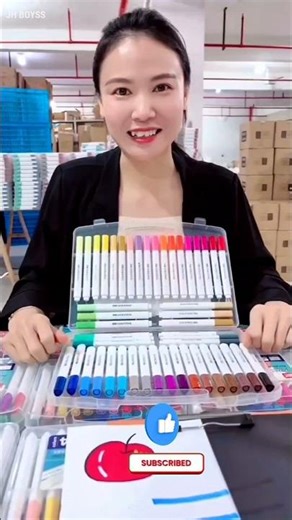 🎨 Write Smooth, Bright & Clean! Try These New Color Pens! 🌟🖍️ | #shortsvideo #stationary