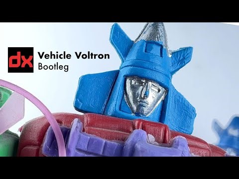 Mexican Blow-molded Vehicle Voltron Bootlegs - CollectionDX