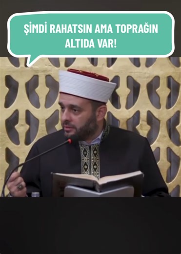 Şimdi Rahatsın ama Toprağın Altıda Var! / Halil Konakcı