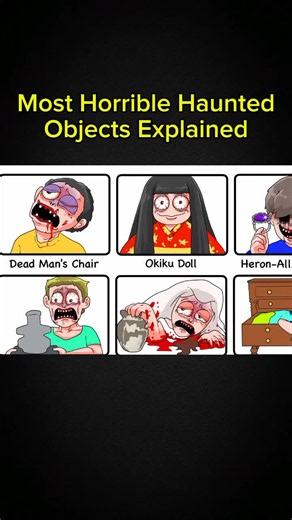 Most Horrible Haunted Objects Explained