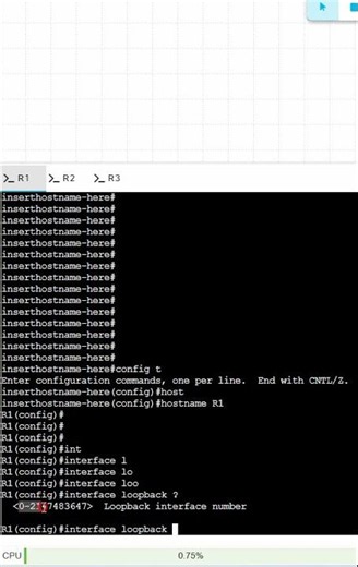4.How to Creat Loopback in CISCO Router?