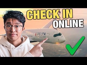 How to Check in Online for a Flight on Delta (SIMPLE & Easy Guide!)