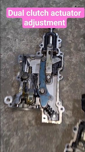 Dual clutch actuator adjustment|| DCT, #technical #diagnosis#DCT #technical #diagnosis