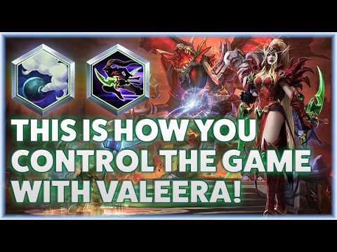 Valeera Smokebomb - THIS IS HOW YOU CONTROL THE GAME WITH VALEERA! - Grandmaster Storm League