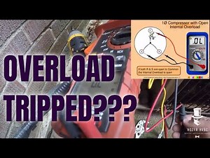 COMPRESSOR OVERLOAD TRIPPED?
