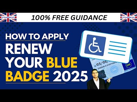 How to Apply and Renew Your Blue Badge ♿