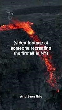 original yosemite firefall