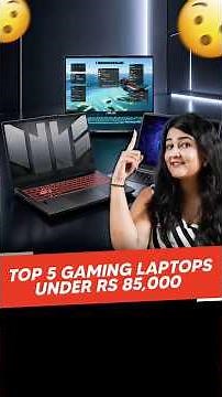 Top 5 Gaming Laptops under Rs 85,000 | Best Gaming Laptops 💻🔥 #gaminglaptop #bestlaptopunder85000