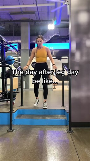 When the DOMS kick in 😩 the second day after is the worstttt! Do you agree? #gymtok #gymhumor #legday #fittok #workoutroutine #wee