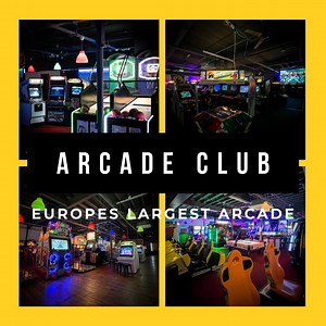 Arcade Club – The Ultimate Gaming Experience! Step into Europes biggest video arcade and relive the magic of gaming history! From classic arcade hits to modern masterpieces, we’ve got hundreds of machines ready to play – all on free play after entry! Retro & modern games – No coins needed! Food & drink – Stay fuelled while you play One ticket = all-day access Bring your family, friends and anyone in-between and experience gaming the way it was meant to be! | Arcade Club