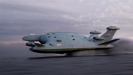 Bartini A-2500 - Soviet Supercarrier That Could Launch Jets at Sea