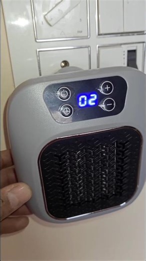 Room heater with timer