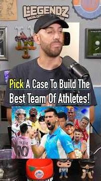 Pick A Case To Build The Best Team Of Athletes! #fyp #sports #funny #game #soccer