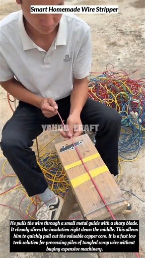 Smart Homemade Wire Stripper