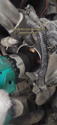 Fix Your Rough Honda Idle Fast #honda #hondaaccord #mechanic