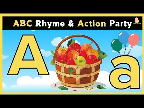 Phonics Song with TWO Words - Alphabet Action Song - ABC Learning Fun with Sounds & Moves