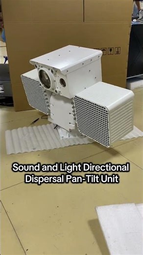 Sound and Light Directional Dispersal Pan-Tilt Unit