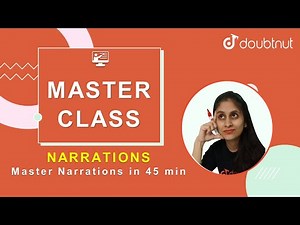 Master Narrations in 45 min | All Classes-English Grammar | 11AM Master Class By Rubena Ma'am