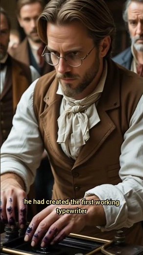 Typewriter Invention: The First Typewriter – Christopher Sholes