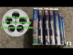The Rescuers (1977) Redone Comparison Video: 49th Anniversary Edition