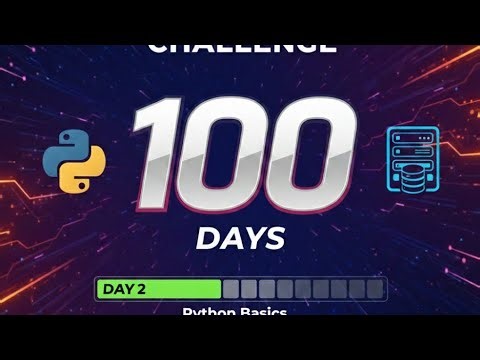 Python Basics & Installation | Day 2: 100 Days Python + Backend Challenge 🔥#coding #python #backend