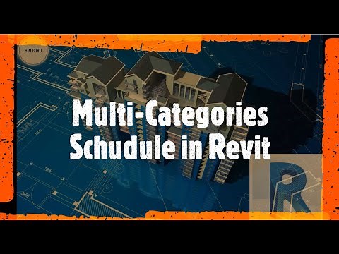 How to create Multi Category schedule in Revit|| Revit user ||Must watch