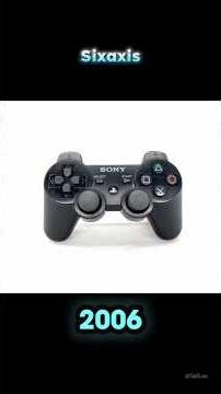 Evolution of PlayStation Controllers (1994 - 2023) #playstation #playstation5