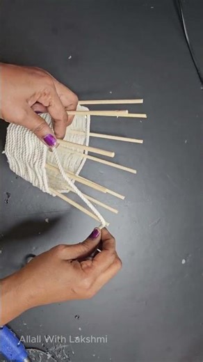 Beautiful Basket Making l DIY l How To Make Macrame Rope Basket