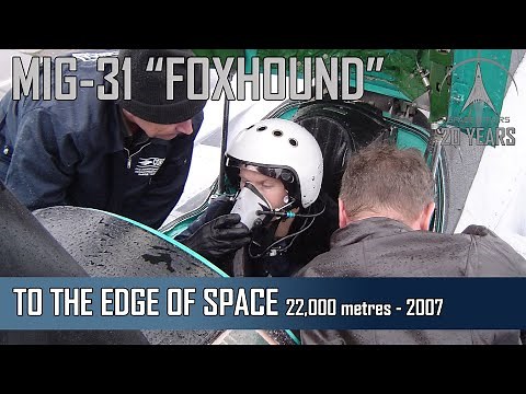 MIG-31 Foxhound - High Altitude Flight - 2007
