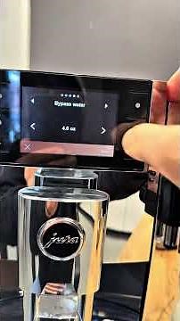 Jura E8 (4th Generation 2024) - How to make an Americano #americano #espresso #espressomachine