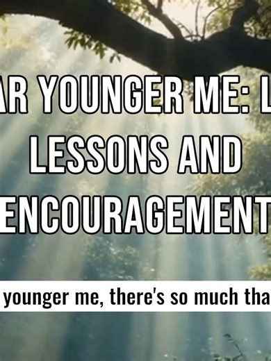 A heartfelt letter to younger self offering wisdom on gratitude, perseverance, and embracing life's journey. It encourages faith, dreaming big, valuing time over money, taking risks, and learning from failure. The message inspires living fully, helping others, and trusting in God through life's challenges. www.bluecollarexecutive.net
