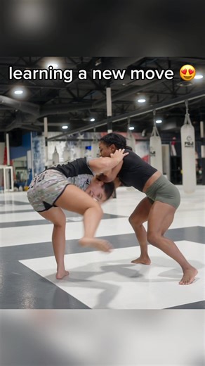 Wrestling Technique Explained with Gigi and Training Partner