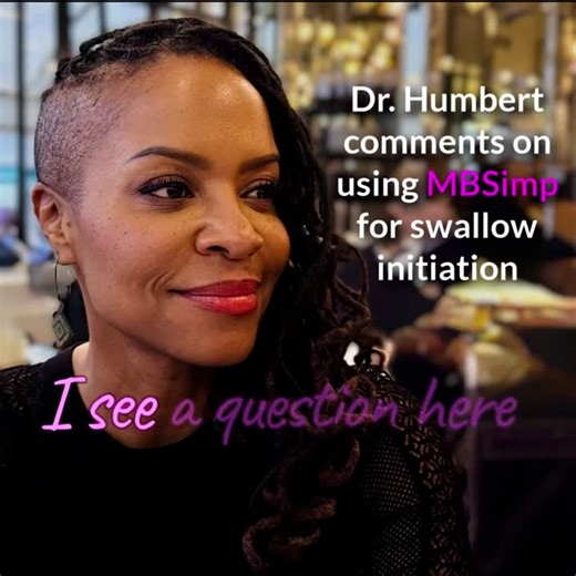 According to MBSImP scoring, the pharyngeal swallow is considered initiated when the first brisk hyoid movement occurs, typically by the time the bolus head reaches the valleculae. Anything further… | Ianessa Humbert, Ph.D., SLP