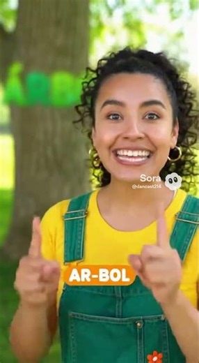 Learning Spanish Words:tree! Fun & Easy Spanish for Kids!