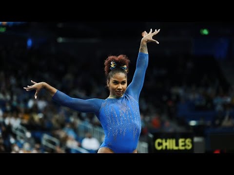 UCLA gymnastics' Jordan Chiles' perfect 10 and emotional reaction