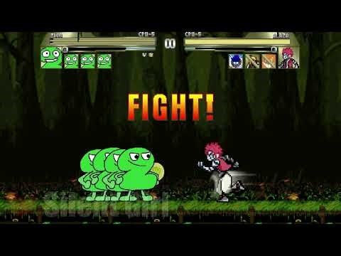 REQUESTED BY ‪@Scorned44‬: Two x4 (SIMUL) vs Team Root Pack (TURNS) - Mugen Battle