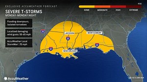 Severe thunderstorms, flooding downpours to blast Southeast into next week