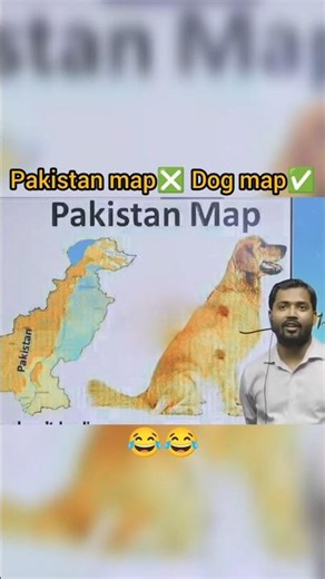 Pakistan map❎ Dog map✅ by Khan sir ❤️ #shorts #map #khansir #bharat #pakistan #education