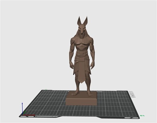 Low Poly Anubis Statue STL File – 3D Printable Egyptian Mythology Home Decor (digital Download) - Etsy Canada