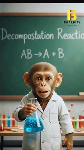 Decomposition reaction in malayalam #CBSE @BOARDIFYCLASSES #class10th #chemistry #chemicalequation