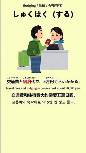 Simple Japanese Listening - 5 words a day p475 #jlpt #kanji #japanese #vocabulary